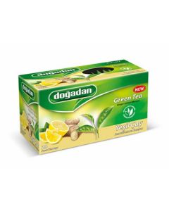 Doğadan Zencefil ve Limonlu Yeşil Çay - 20 Adet