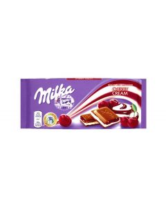Milka Vişne ve Yoğurt Dolgulu Çikolata (100gr)