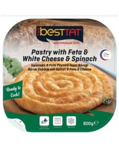 Besttat Ispanaklı & Peynir Tepsi Börek - 800gr