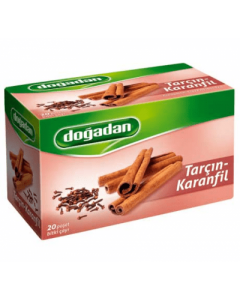 Doğadan Tarçın Karanfil Çayı - 20 Adet