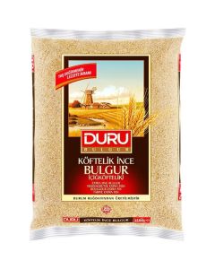 Duru  Extra Fine Bulgur (Çiğ Köftelik) - 2.5kg