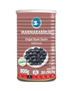 Marmarabirlik Siyah Zeytin Salamura M - 800 gr