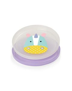 Skip Hop Zoo Smart Serve Non-Slip Plates (unicorn)