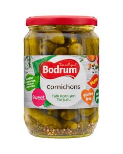 Bodrum Tatlı Kornişon Turşusu 680gr