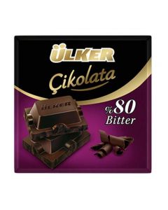 Ülker Bitter Çikolata %80