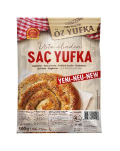 Öz Yufka Saç Yufka - 500gr