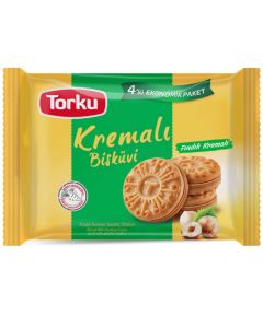 Torku Hazelnut Cream Biscuits (4x61gr)