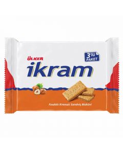 Ülker İkram Fındık Kremalı Bisküvi  - 3'lü Paket 