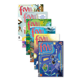 Fiyu - Okul Çağindaki Çocuklar için Türkçe Dergi (6'lı set)