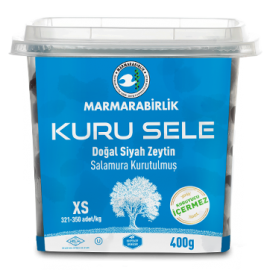 Marmarabirlik Kuru Sele Dried Black Olives XS (Blue Pet) - 400gr 