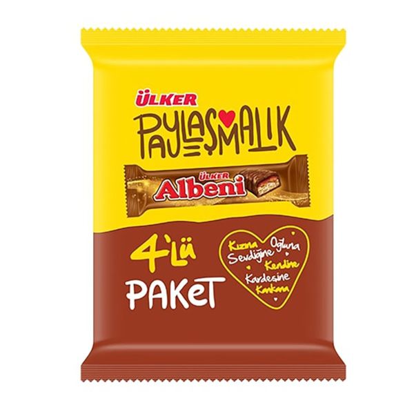 Ulker Albeni Chocolate 4 Pack 160 g