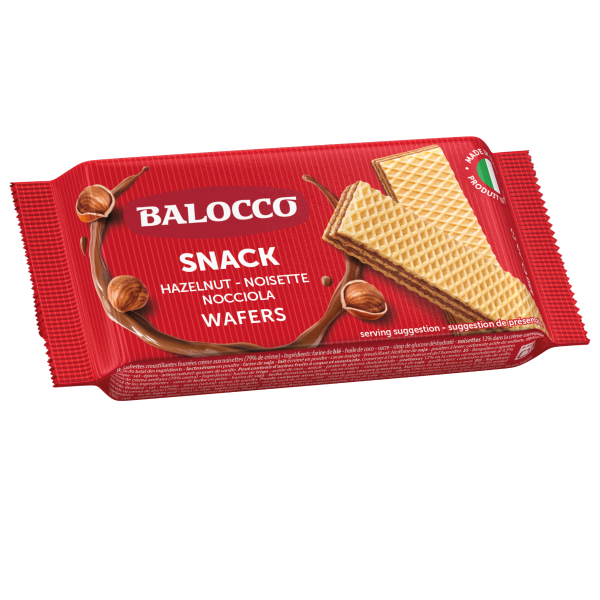 Balocco Hazelnut Wafer Cubes – 250 g