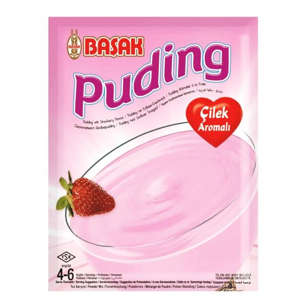 Başak Çilekli Puding - 130gr