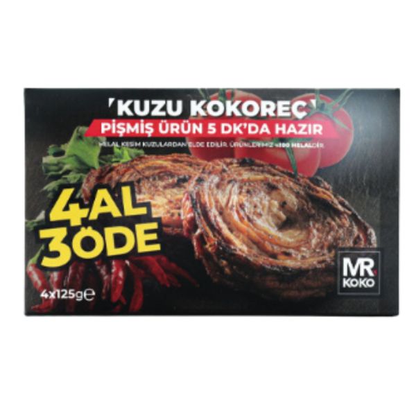 Mr. Koko Kokoreç Offer Pack (4 × 125 g)