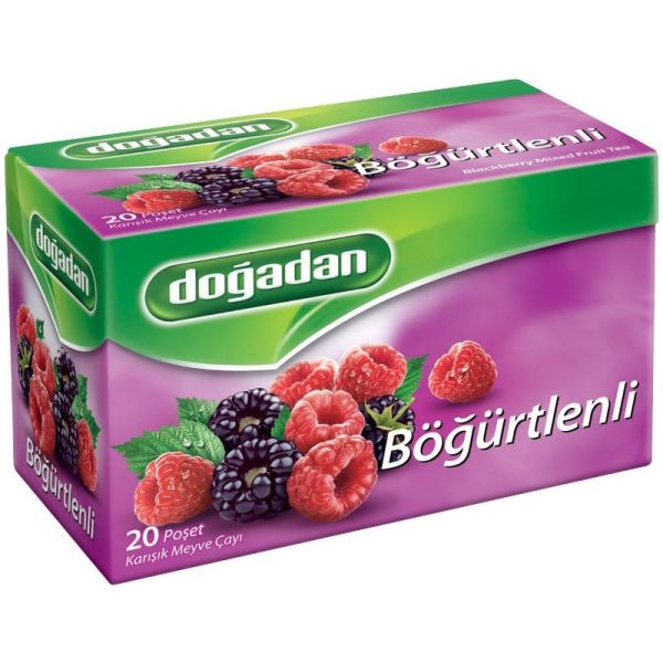Doğadan Blackberry Fruit Tea – 20 Tea Bags