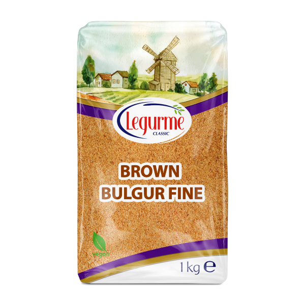 Legurme Brown Bulgur Fine (Esmer, Koftelik) 1kg