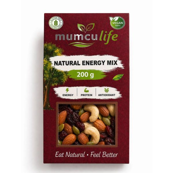Mumcu Life Natural Energy Mix Nuts & Dried Fruits 200 g