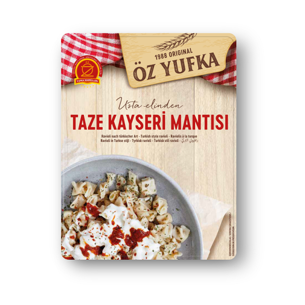 Öz Yufka Fresh Kayseri Dumplings (Manti) – 500 g