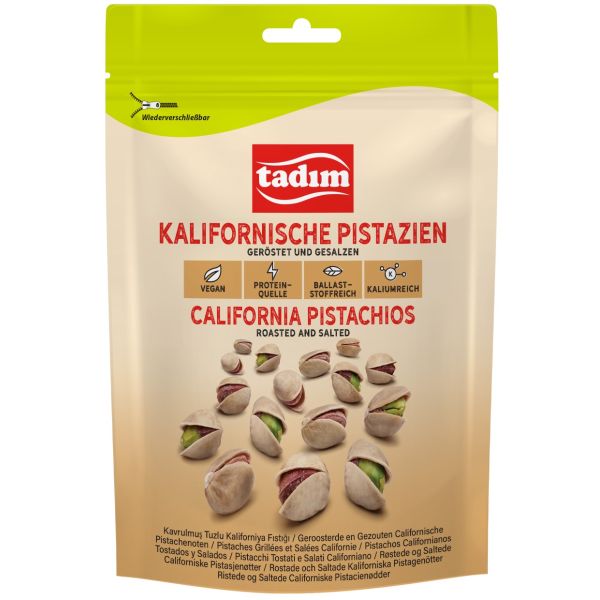 Tadım Roasted and Salted California Pistachios - 150gr