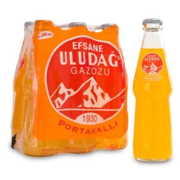 Uludağ Orange Soda (6 × 250 ml)