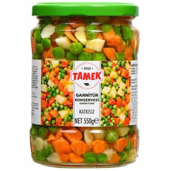Tamek Mixed Vegetables (Garnish) – 535 g