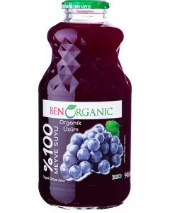 Ben Organic Organik Üzüm Suyu (946 ml)