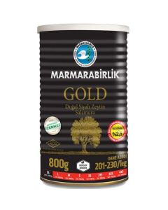 Marmarabirlik Black Olives Gold XL - 800 gr