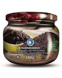 Marmarabirlik Baharatlı Siyah Zeytin Ezmesi - 340gr