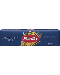 Barilla Pasta Spaghettini No3 (500gr)