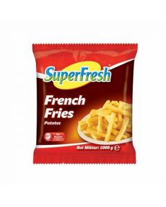 Superfresh French Fries Patates Kızartması - 1Kg