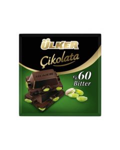 Ülker Antep Fıstıklı Bitter Çikolata - 65gr