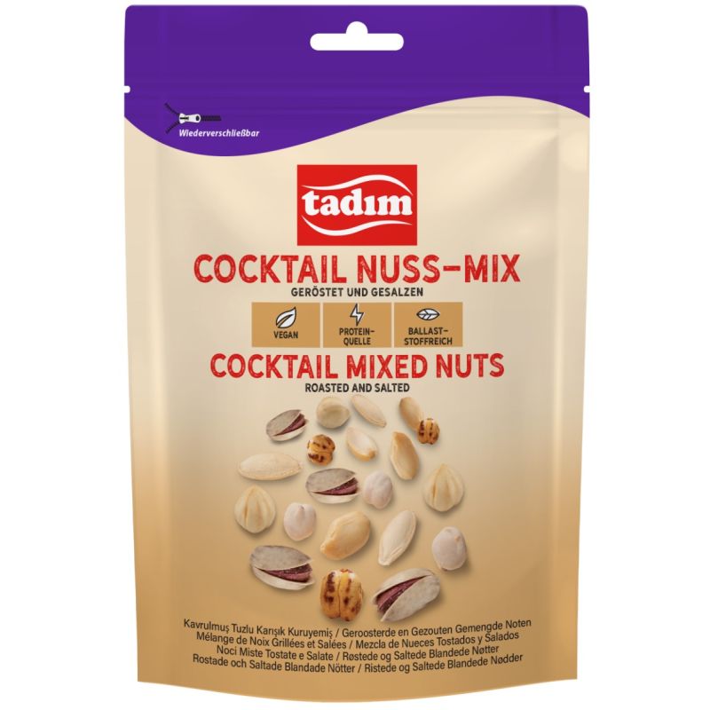 Tadım Roasted Salted Mixed Nuts (Cocktail) – 150 g