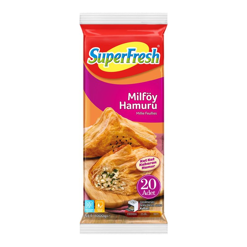 Superfresh Puff Pastry Dough