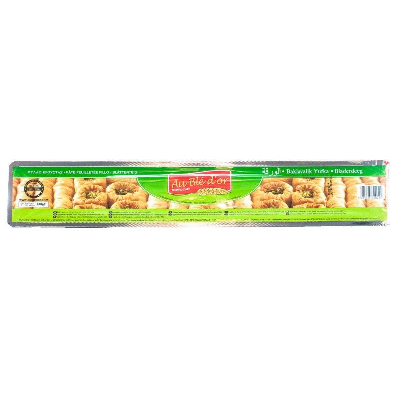 Au Blé d’Or Baklava Pastry Sheets – 470 g