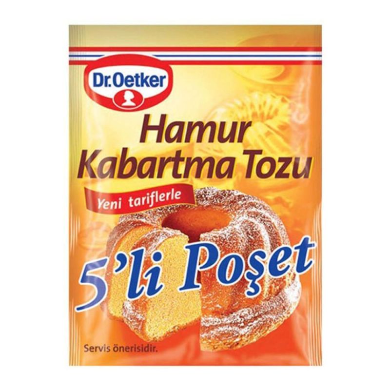 Dr Oetker Kabartma Tozu - 5’li Poşet