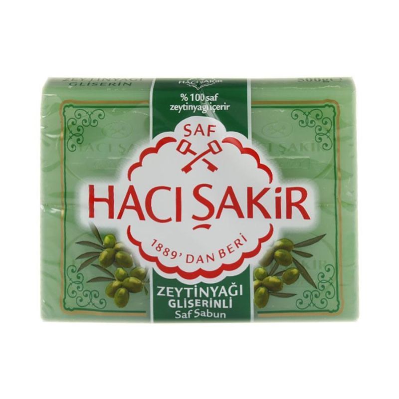 Hacı Şakir Pure Olive Oil Soap – 4-Pack