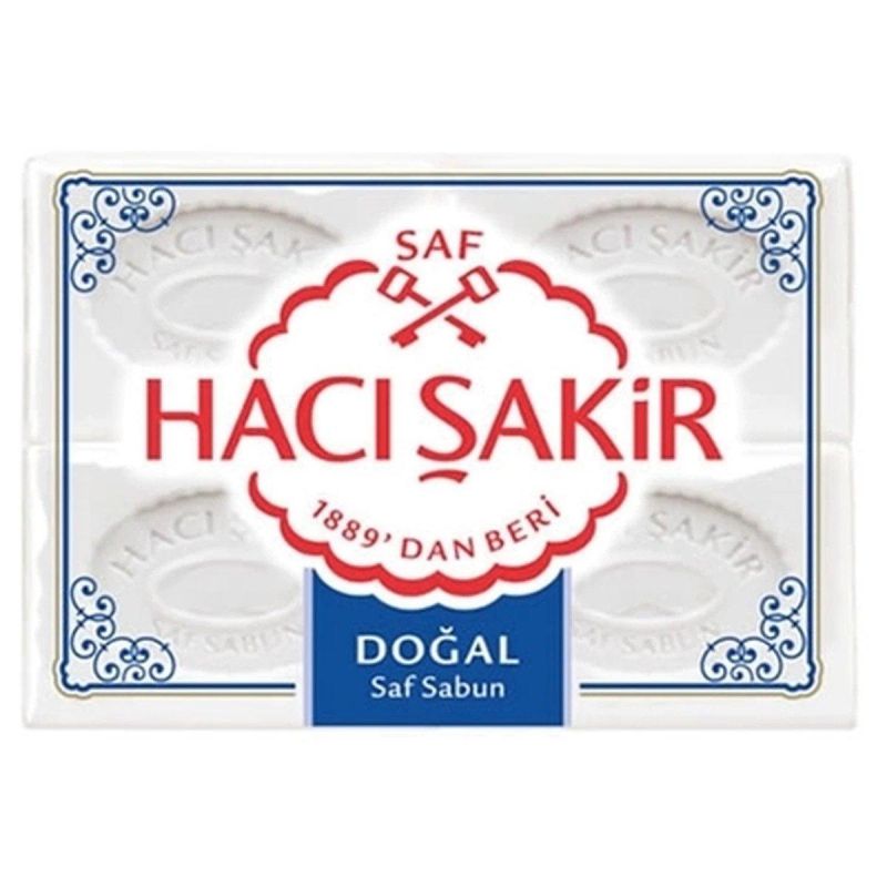 Hacı Şakir White Soap – 4-Pack