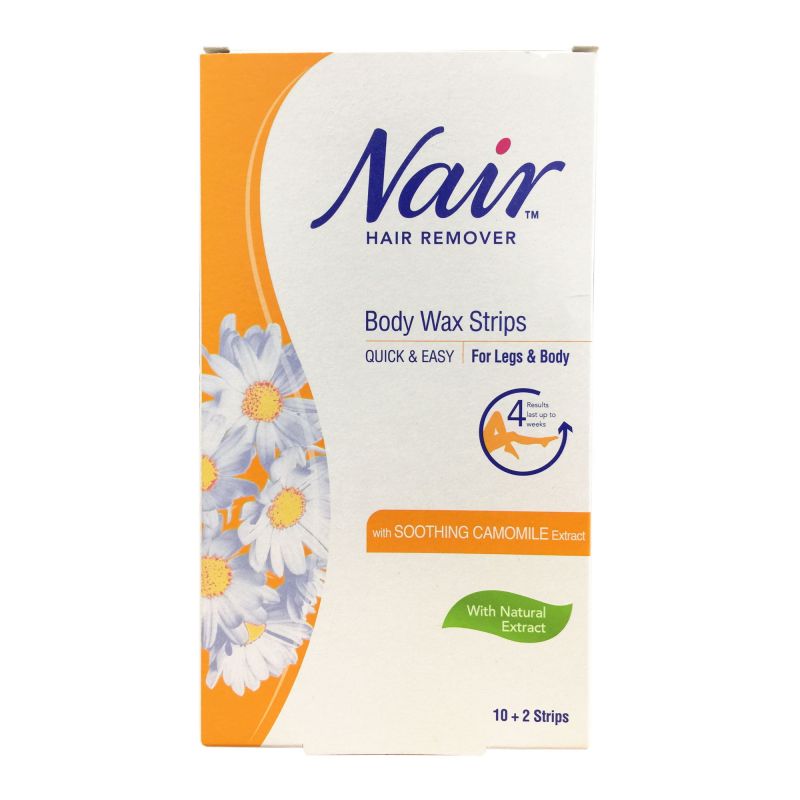 Nair Ağda Bandı Vücut (12 adet)
