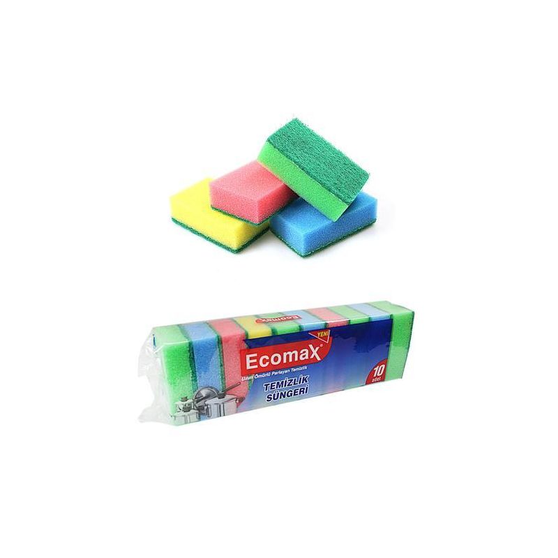 Ecomax Dish Sponges – 10 Pack