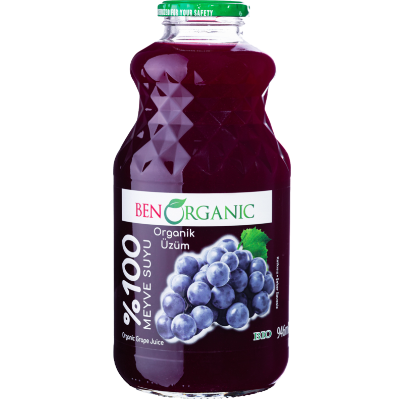 Ben Organic Organic Grape Juice – 946 ml