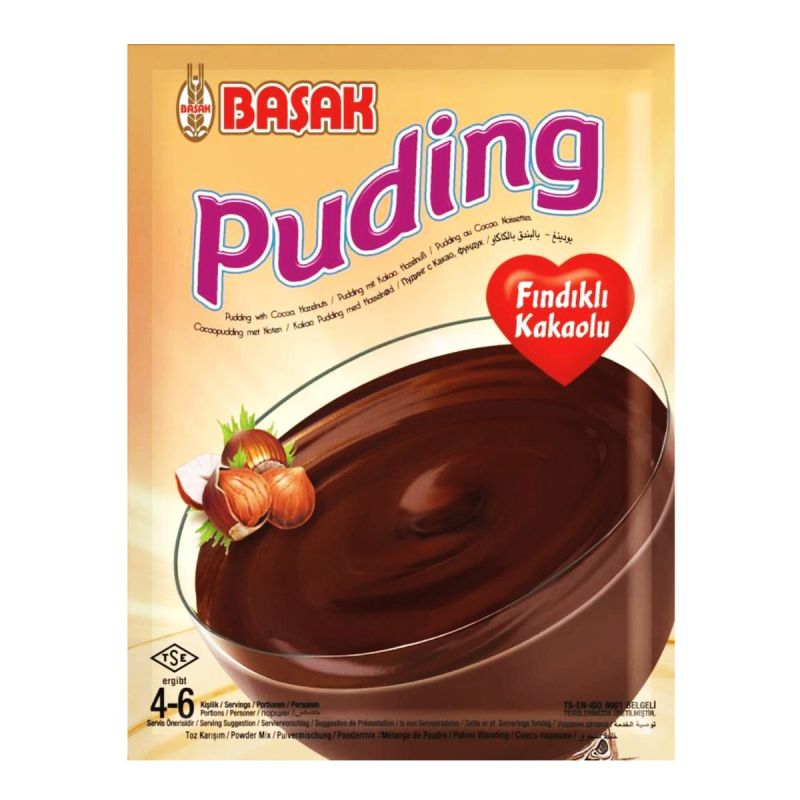 Başak Hazelnut Chocolate Pudding – 105 g