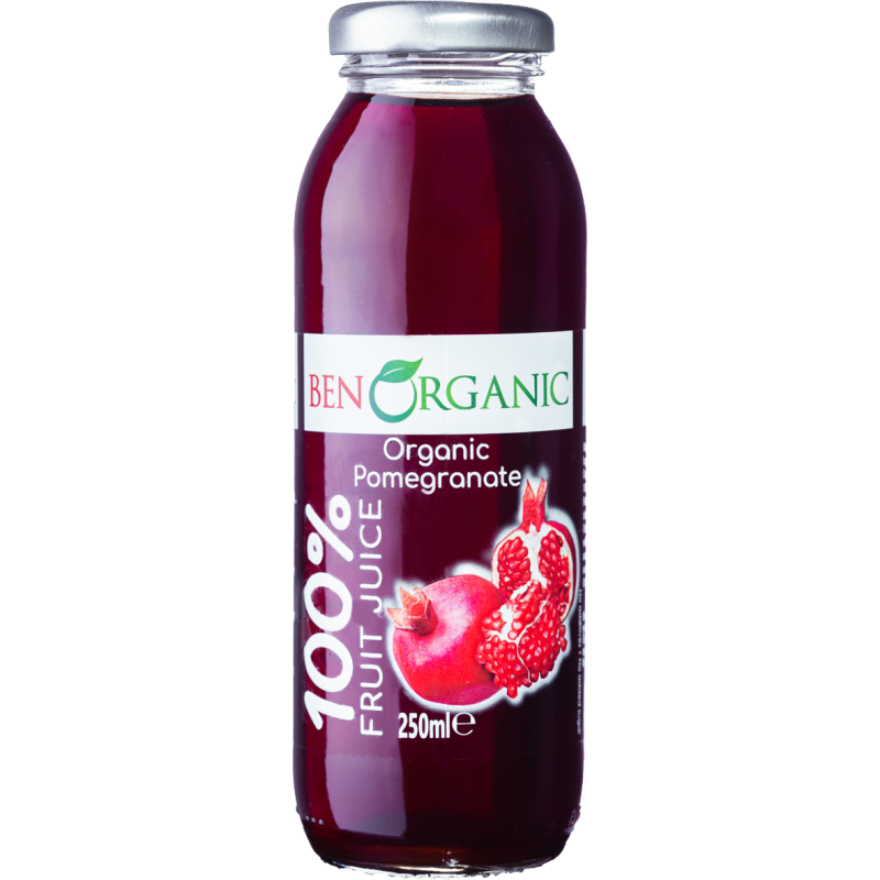 Ben Organic Pomegranate Juice – 250 ml