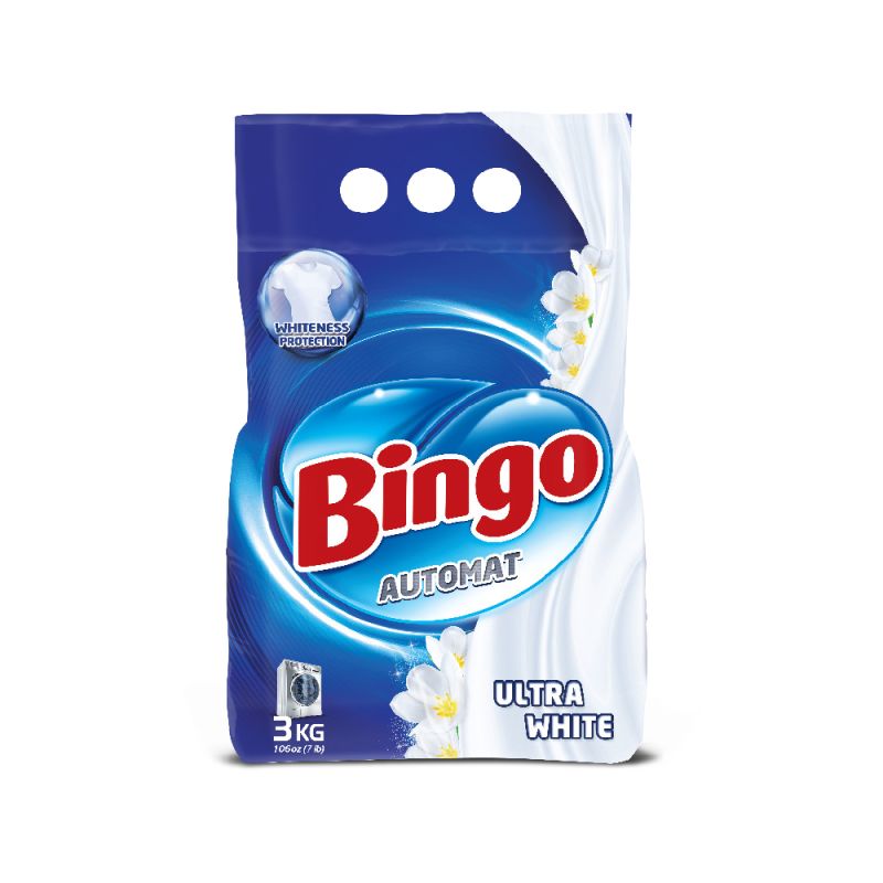 Bingo Matik Ultra White Laundry Detergent – 3 kg