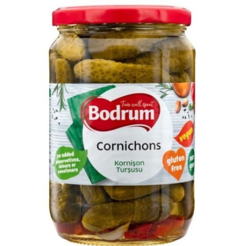 Bodrum Cornichons Pickles – 680 g