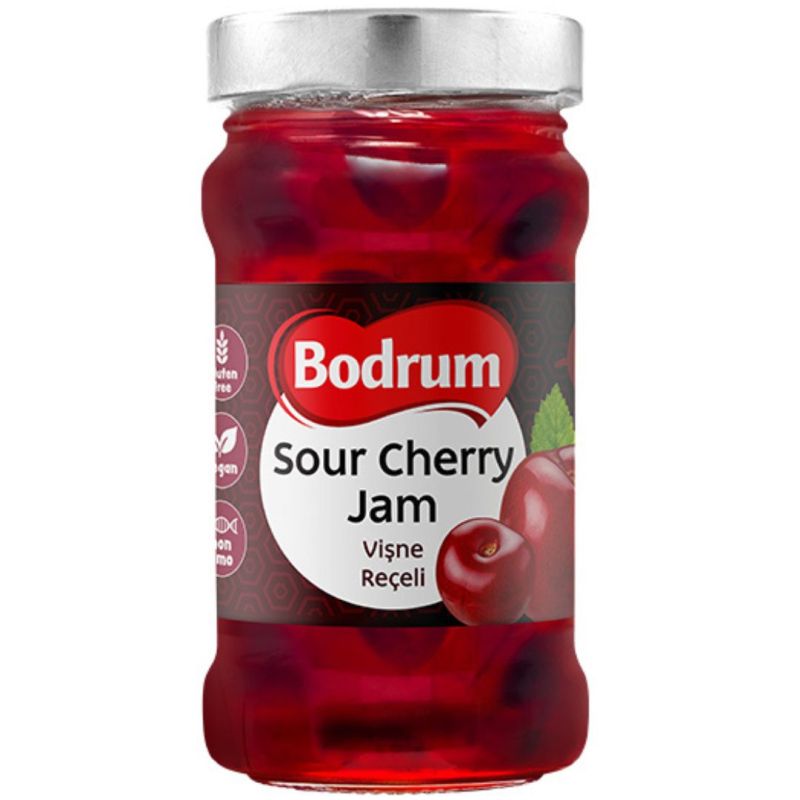 Bodrum Sour Cherry Jam – 380 g