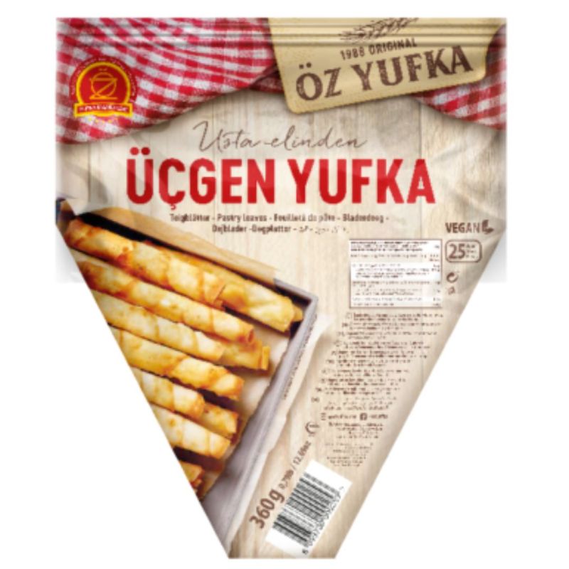 Öz Yufka Triangle Pastry Sheets – 360 g
