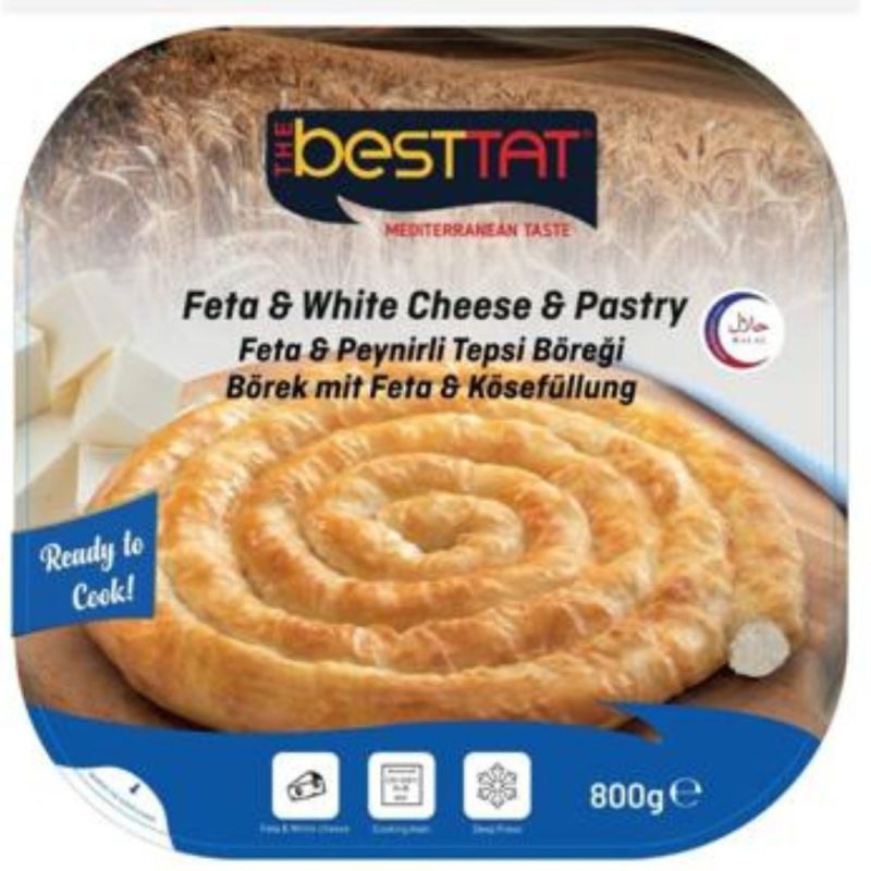 Besttat Feta & White Cheese Tray Börek – 800 g