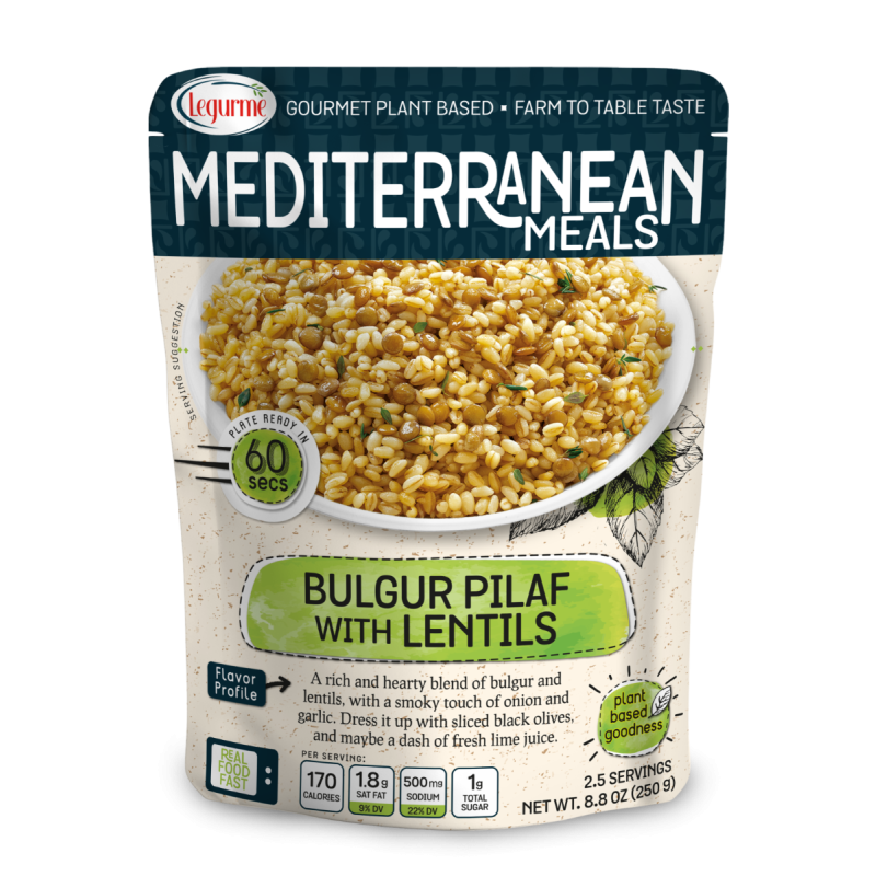 Yayla Legurme Bulgur with Green Lentils – 250 g