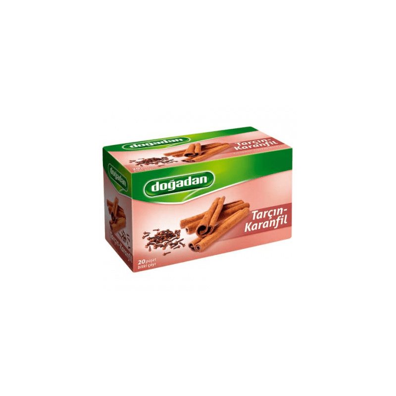 Doğadan Cinnamon & Clove Tea – 20 Tea Bags