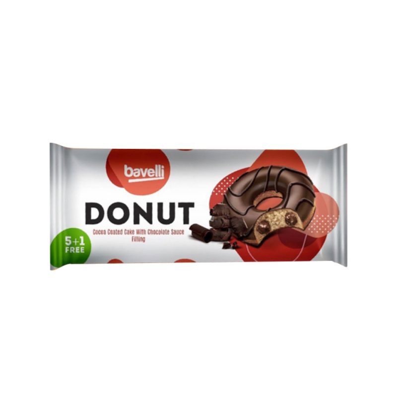 Bavelli Donut Çikolatalı - 240gr